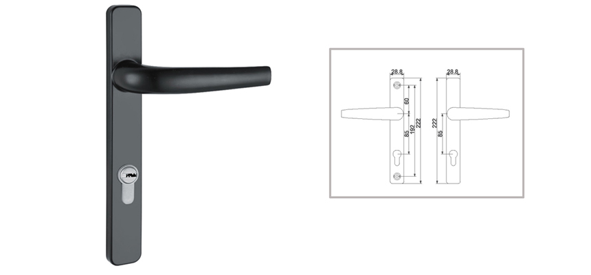 Aluminum Alloyed Lock