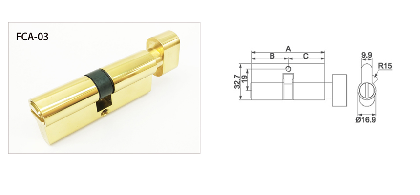 Solid Brass Cylinder,heavy,knob-coin