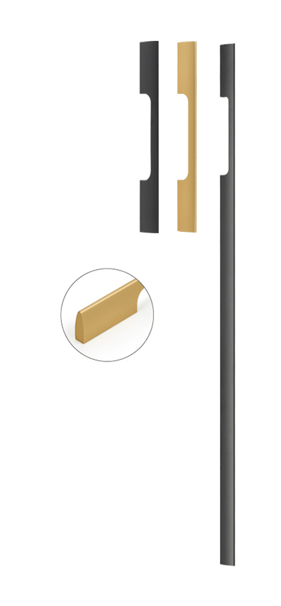  Bullet-Head Flat-Head Type Handle